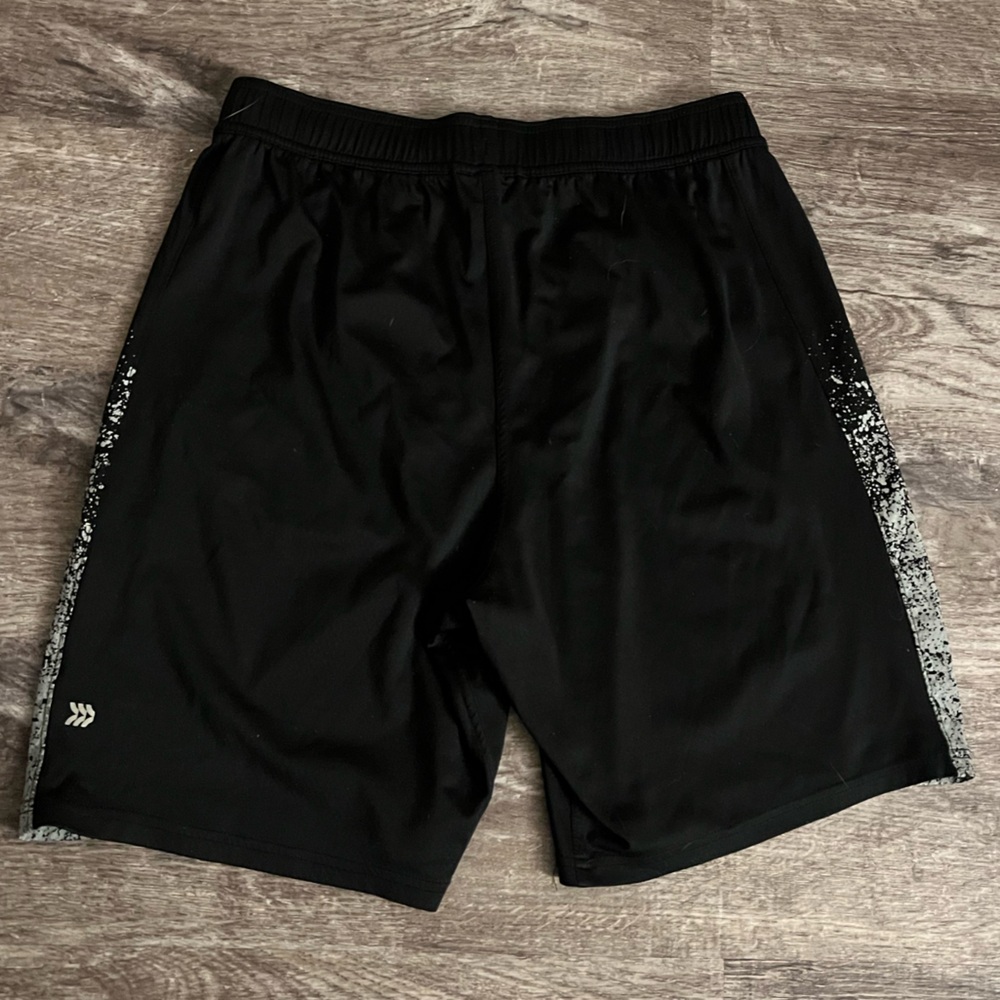 Men’s All In Motion Athletic Black Shorts - Picture 3 of 3